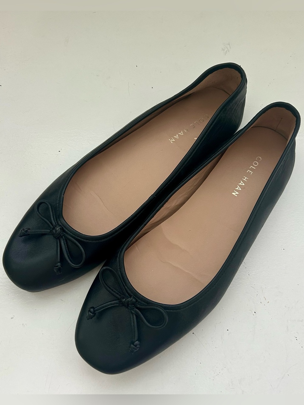 Cole Haan Yara Soft Leather Ballet Flats Size 8